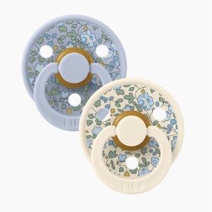 BIBS x LIBERTY Color Pacifiers 2 Pack Eloise in Dusty Blue Mix Island Sea 2 pack